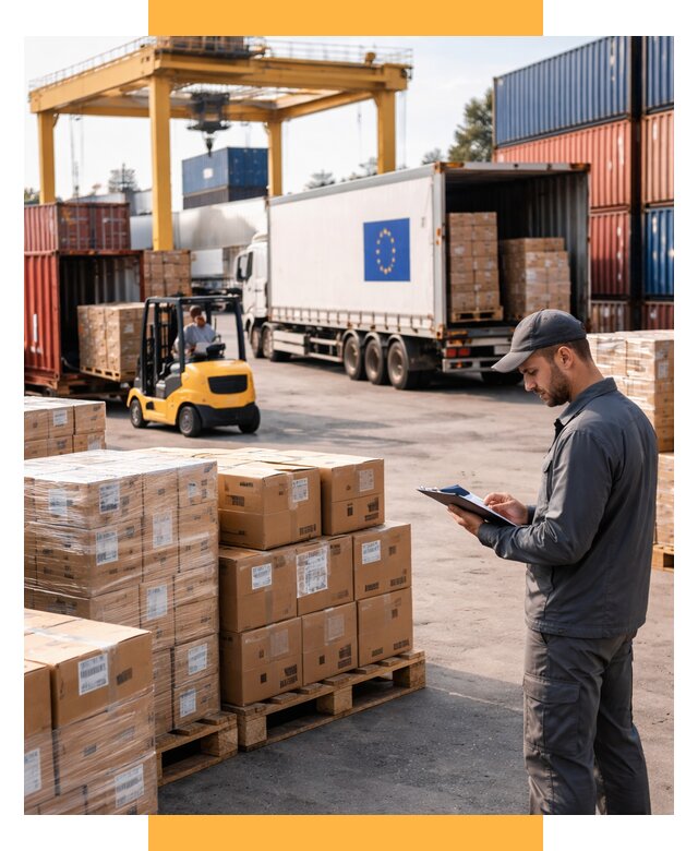 Доставка грузов из Европы от 12490 р., логистика СетСервис-Рбн