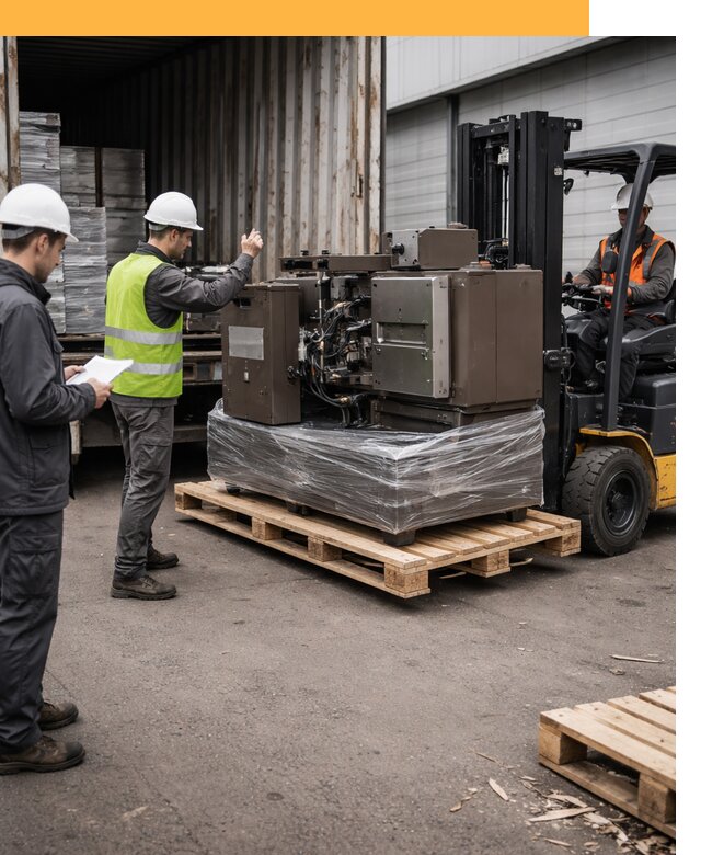 Доставка промышленного оборудования из Европы от 46836