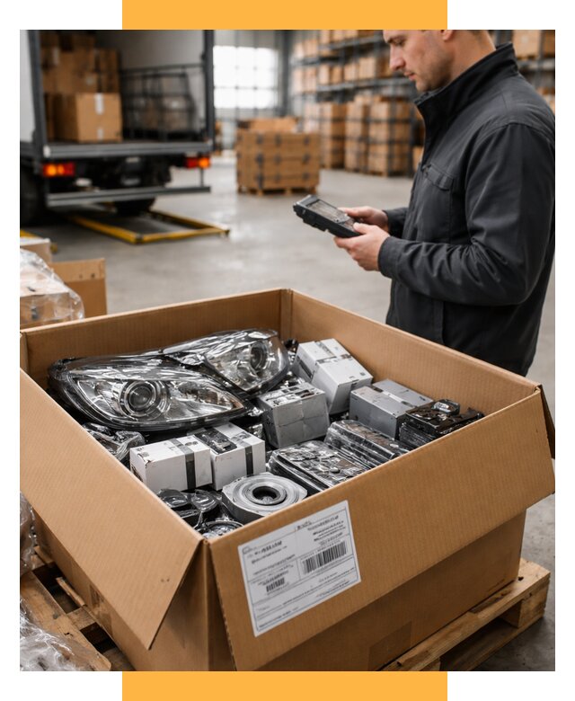 Доставка автозапчастей из Европы под ключ от 13010 р. | СетСервис-Рбн