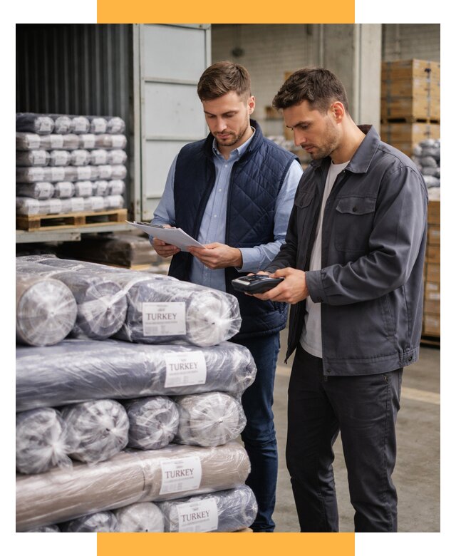 Доставка текстиля из Турции от 46836 р. под ключ, СетСервис-Рбн