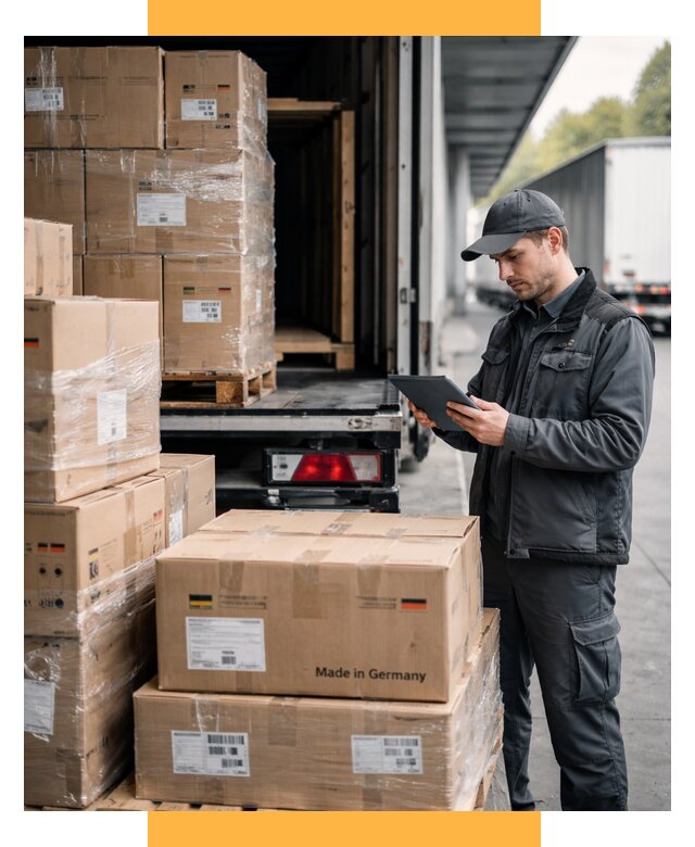 Доставка грузов из Германии от 46836 р. быстро - СетСервис-Рбн