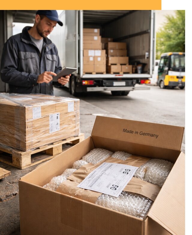 Доставка грузов из Германии от 46836 руб с таможенным оформлением