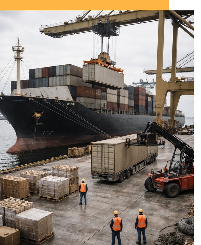 Морские перевозки из Индии: доставка FCL/LCL, таможня от 124896