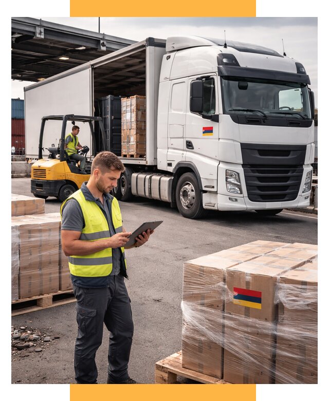 Автоперевозки из Армении от 98876 р. — услуги СетСервис-Рбн