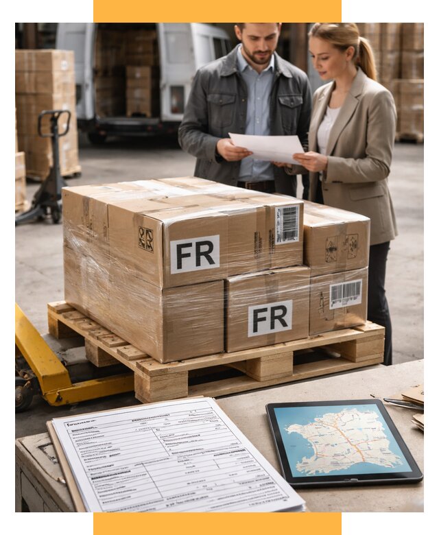 Доставка грузов в Францию от 26020 р., логистика СетСервис-Рбн