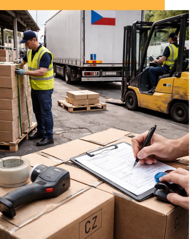 Доставка грузов в Чехию от 36428 руб, международные перевозки