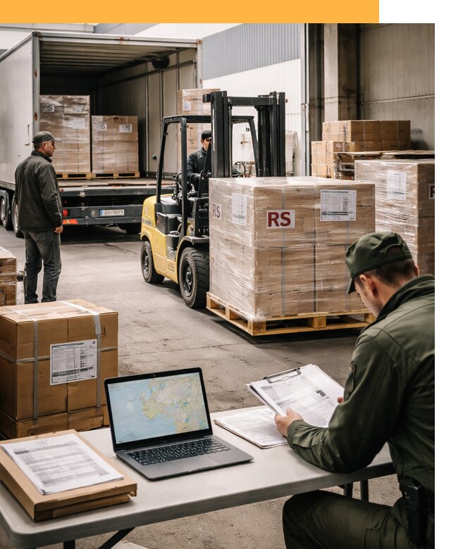 Доставка грузов в Сербию от 46836 руб, международные перевозки