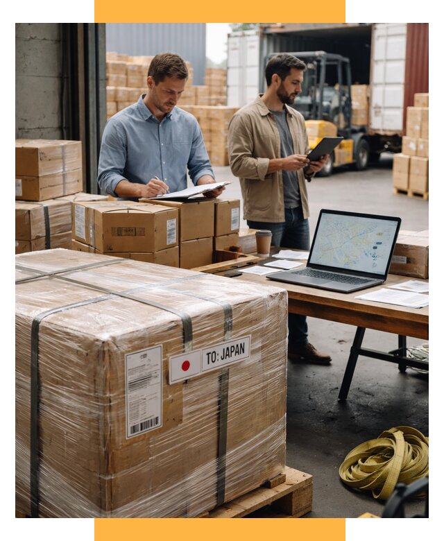 Доставка грузов в Японию от 26020 р., логистика СетСервис-Рбн