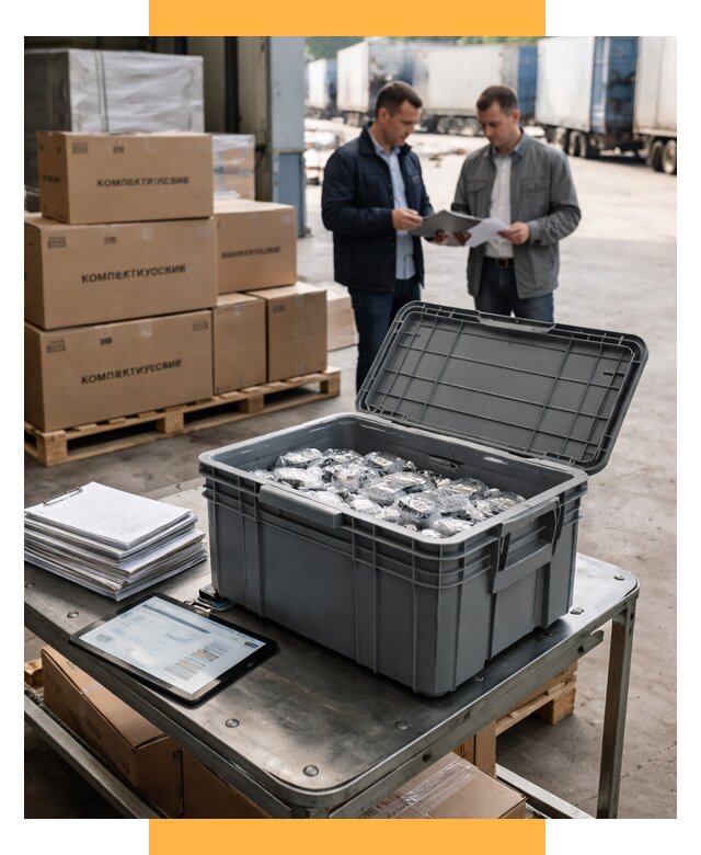 Перевозка комплектующих из Китая от 6765 р. | СетСервис-Рбн