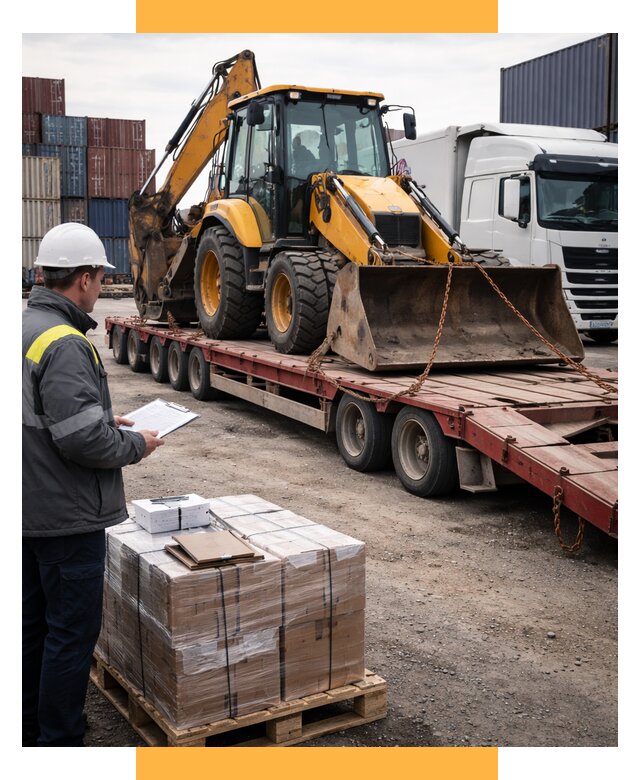 Международная перевозка спецтехники от 46836 р., СетСервис-Рбн