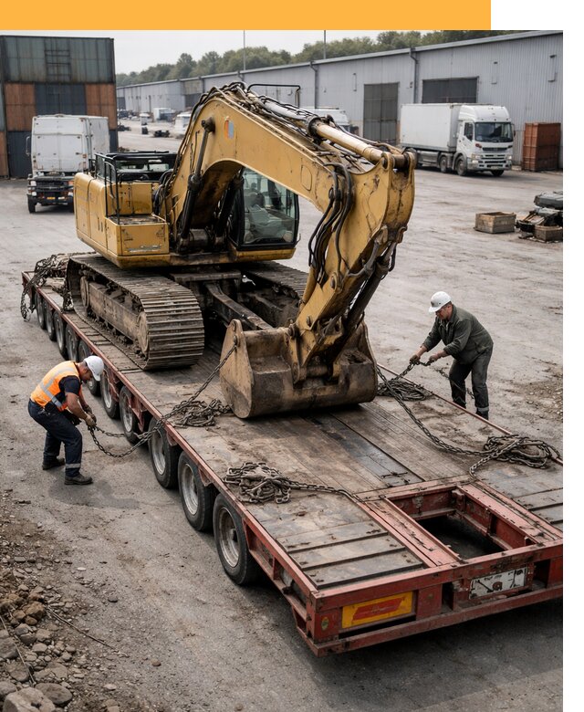 Перевозка спецтехники по России и миру от 46836 руб