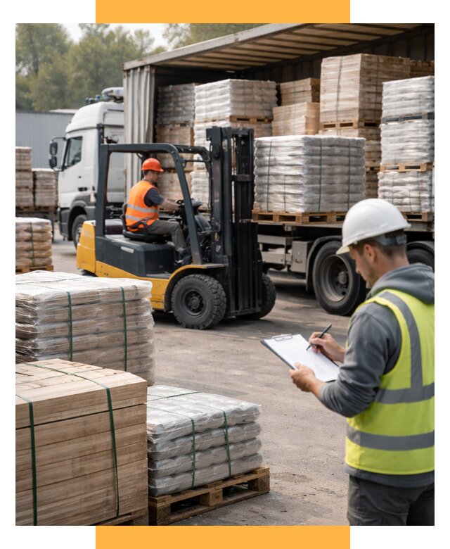 Перевозка строительных материалов от 5724 р. | СетСервис-Рбн