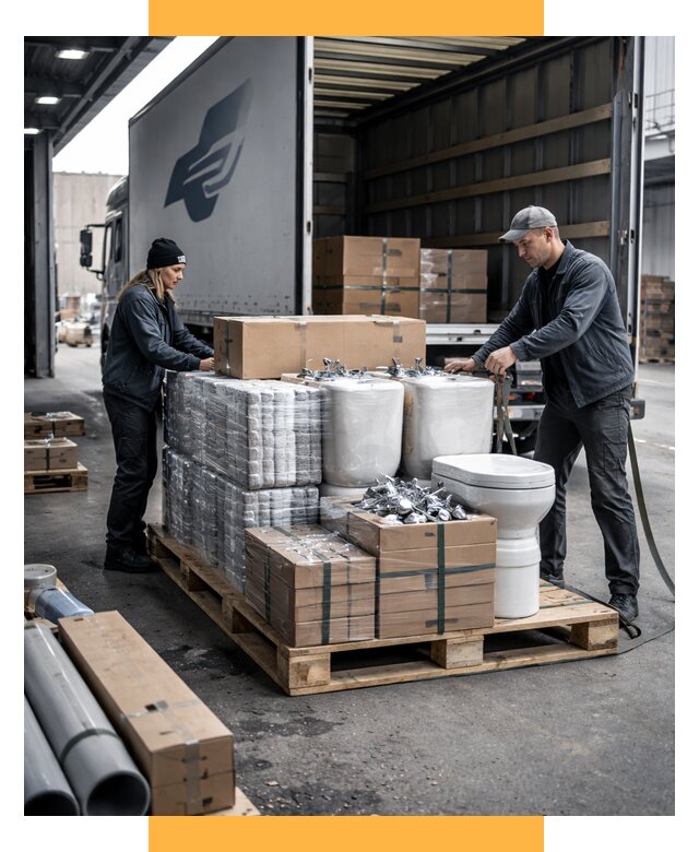 Перевозка сантехники под ключ от 1873 р. | СетСервис-Рбн