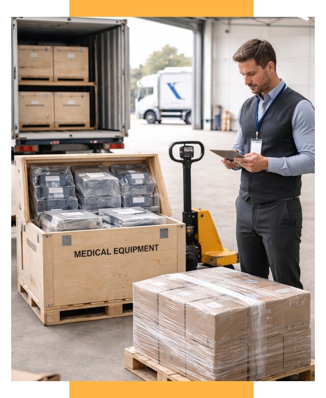 Перевозка медицинского оборудования от 15612 р. в СетСервис-Рбн