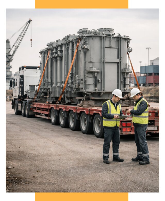 Перевозка негабаритных грузов под ключ от 124896 р., СетСервис-Рбн