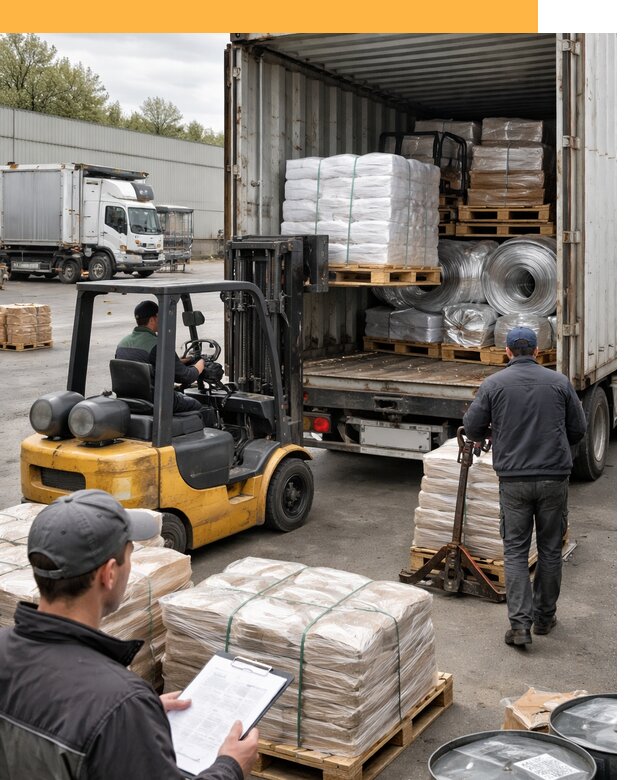 Международная перевозка сырья для производства от 6765 руб