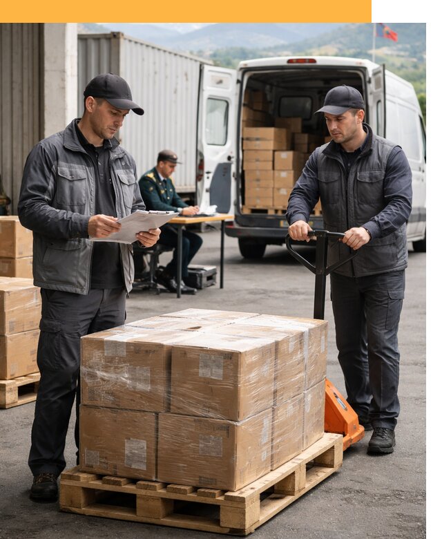 Доставка грузов через Армению, быстрая таможенная очистка от 26020