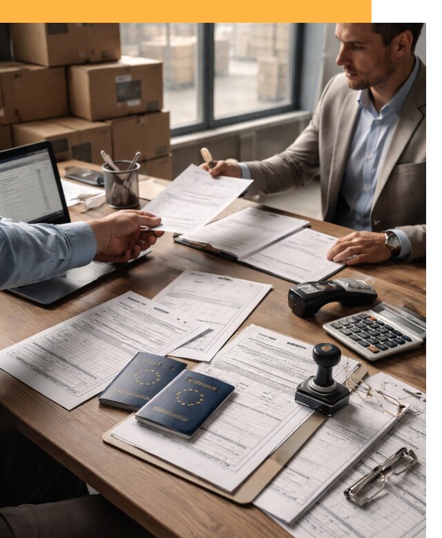 Таможенное оформление грузов из Европы от 8847 руб