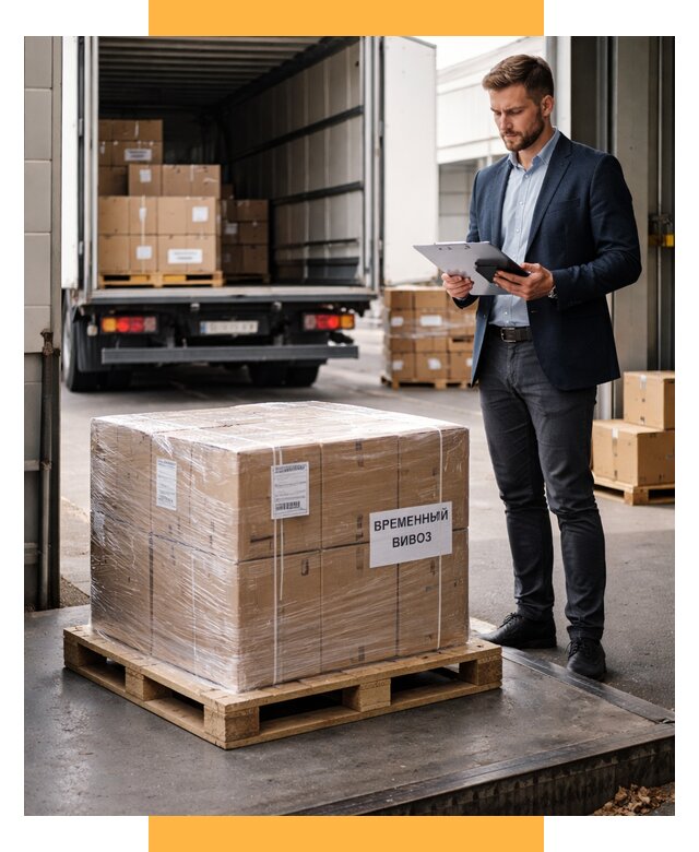 Временный вывоз товаров под ключ от 8326 р. | СетСервис-Рбн
