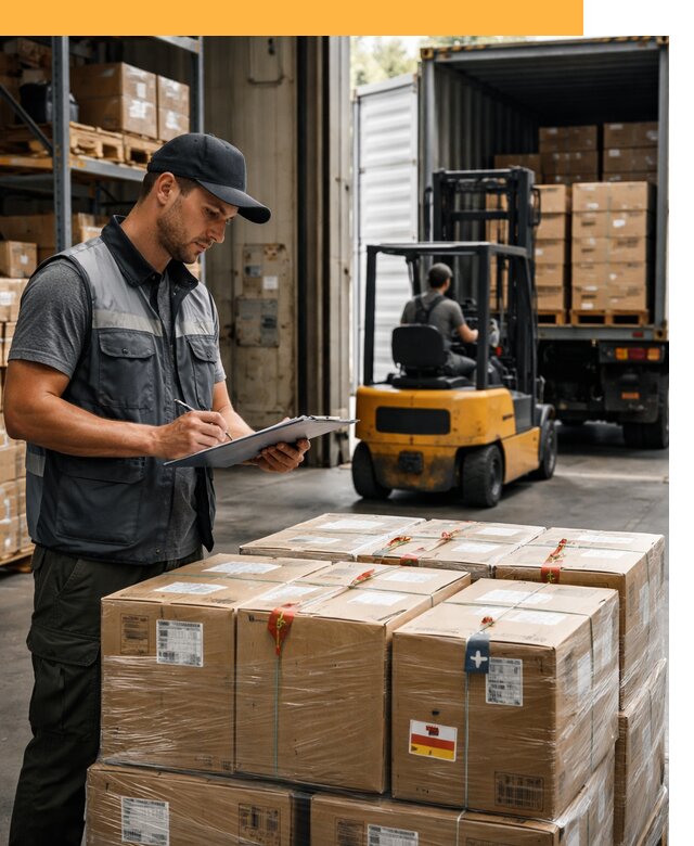 Реэкспорт товаров с таможенным оформлением и доставкой от 12490