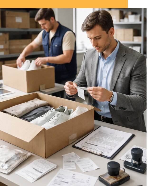 Таможенное оформление одежды и обуви по выгодной цене от 6765 руб