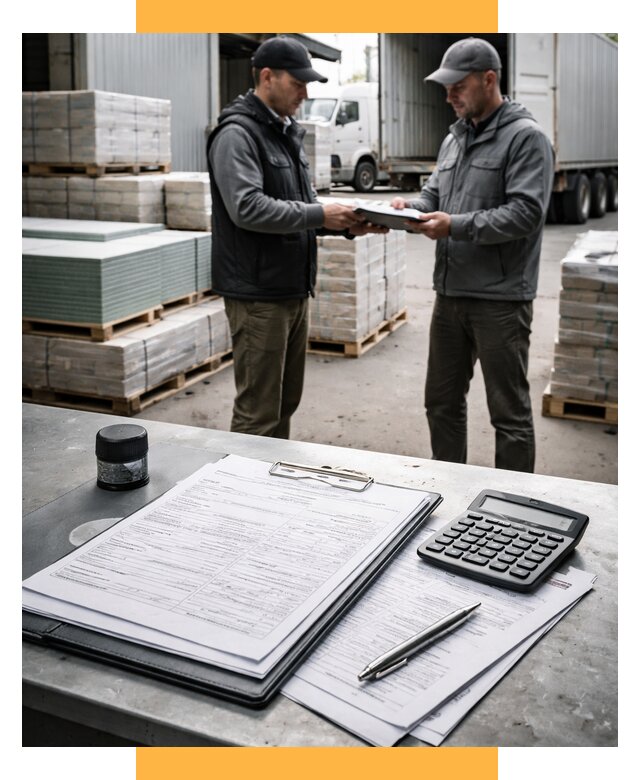 Таможенное оформление стройматериалов от 8847 р. | СетСервис-Рбн