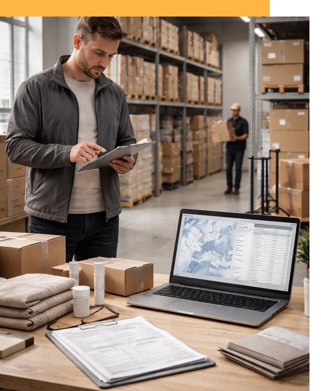 Закупка товаров в Европе под ключ: доставка, таможня от 7806 руб